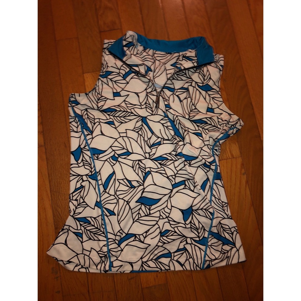 Tail sleeveless golf polo